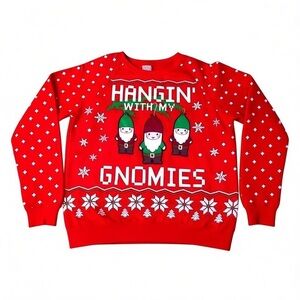 CHRISTMAS SWEATER | “Hangin with my Gnomies” - Womens Size XS
